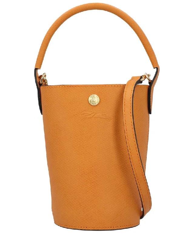 Canvas Bucket Bag in Navy Blue with Striped Interior for a Nautical - Inspired Outfit Longchamp Epure XS Leather Crossbody Bucket Bag Canvas Bucket Bag in Navy Blue with Striped Interior for a Nautical - Inspired Outfit Longchamp Epure XS Leather Crossbody Bucket Bag